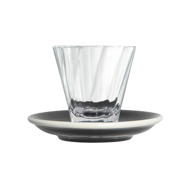 180ml Twisted Cappuccino Glass  and 14.5cm Shared Saucer - Image 13