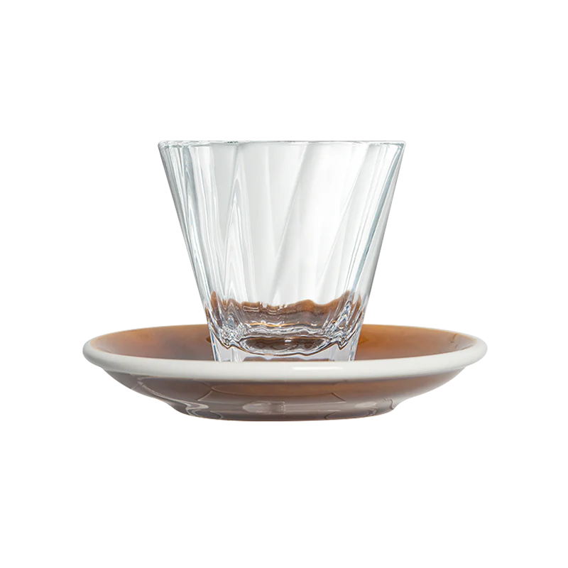 180ml Twisted Cappuccino Glass  and 14.5cm Shared Saucer - Image 16