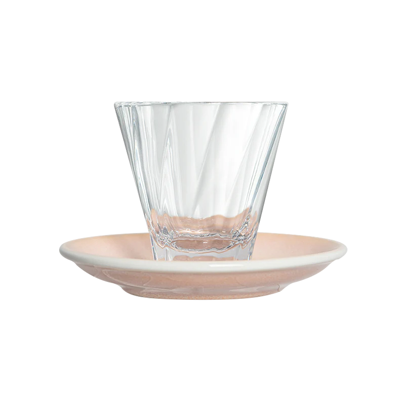 180ml Twisted Cappuccino Glass  and 14.5cm Shared Saucer - Image 18