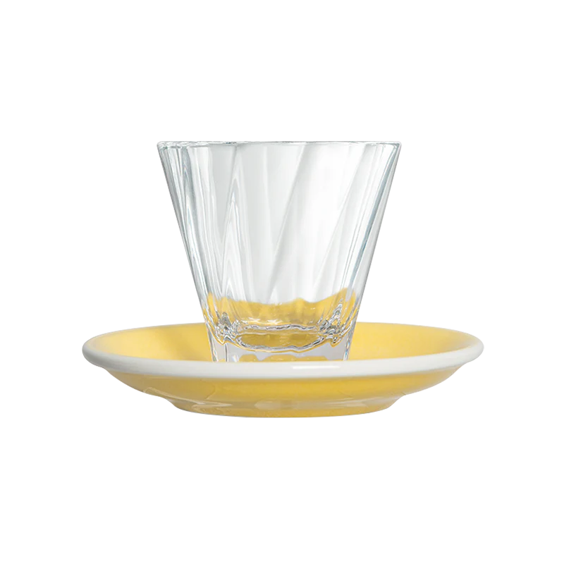 180ml Twisted Cappuccino Glass  and 14.5cm Shared Saucer - Image 19