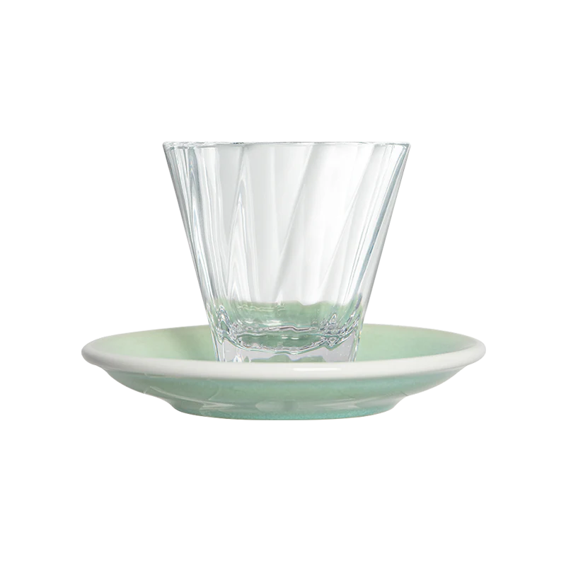 180ml Twisted Cappuccino Glass  and 14.5cm Shared Saucer - Image 20