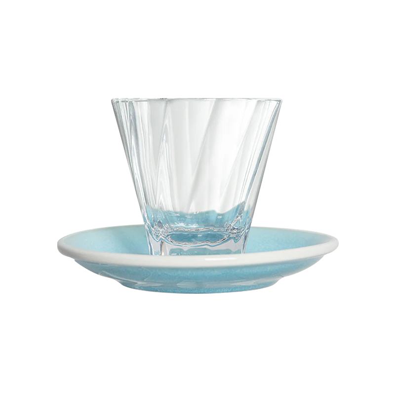180ml Twisted Cappuccino Glass  and 14.5cm Shared Saucer - Image 21