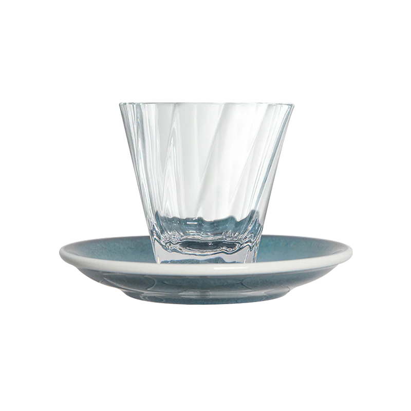 180ml Twisted Cappuccino Glass  and 14.5cm Shared Saucer - Image 22
